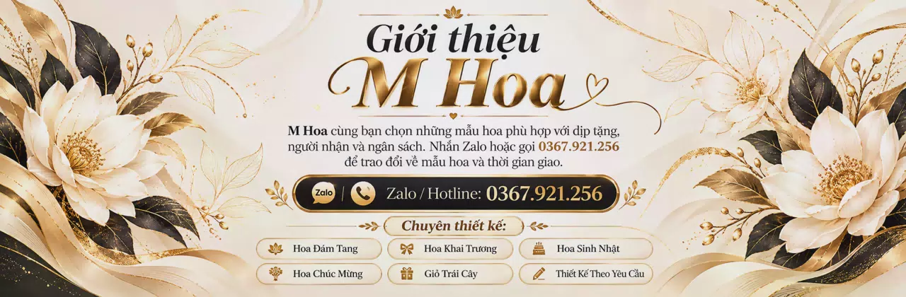Ảnh bìa Shop hoa tươi Xã Mỹ Thọ Đồng Tháp - Cùng bạn gửi lời cảm ơn